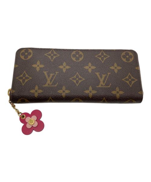LOUIS VUITTON（ルイ ヴィトン）LOUIS VUITTON (ルイ ヴィトン) ポルトフォイユ・クレマンス ブラウン サイズ:下記参照の古着・服飾アイテム