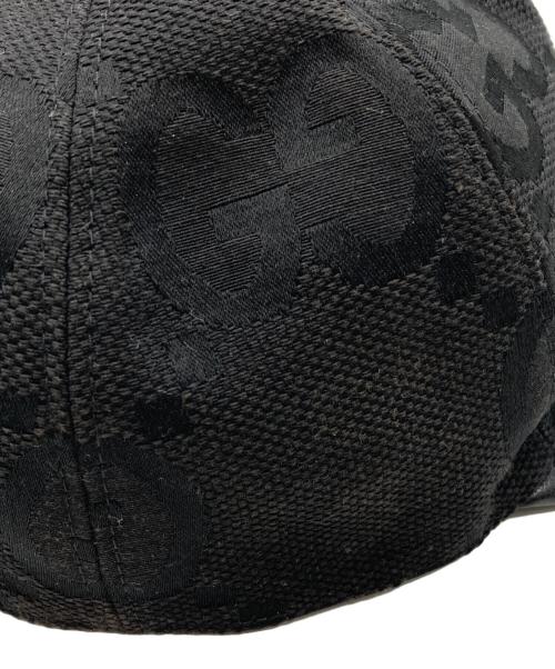 GUCCI（グッチ）GUCCI (グッチ) ジャンボGG ベースボールキャップ ブラック サイズ:下記参照の古着・服飾アイテム