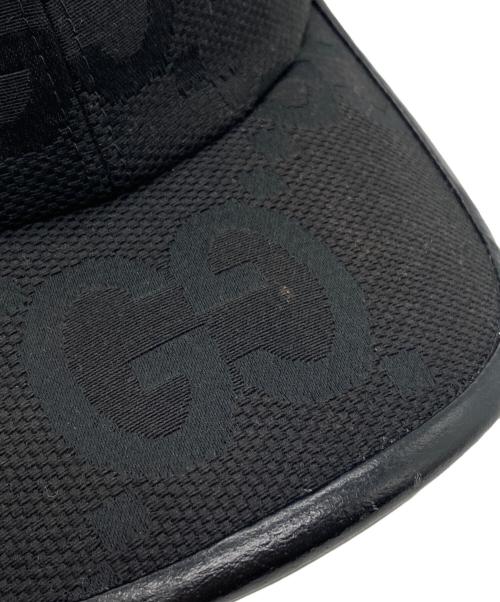 GUCCI（グッチ）GUCCI (グッチ) ジャンボGG ベースボールキャップ ブラック サイズ:下記参照の古着・服飾アイテム