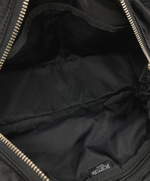 PORTER（ポーター）PORTER (ポーター) atmos (アトモス) RUFFLE 2WAY BOSTON BAG ブラック サイズ:下記参照の古着・服飾アイテム
