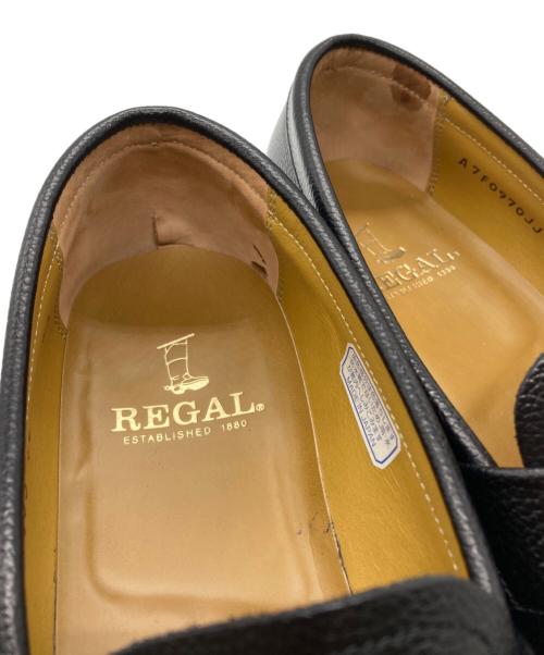 REGAL（リーガル）REGAL (リーガル) コインローファー ブラック サイズ:25の古着・服飾アイテム