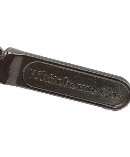 Whitehouse Cox（ホワイトハウスコックス）Whitehouse Cox (ホワイトハウスコックス) 長財布 ネイビーの古着・服飾アイテム