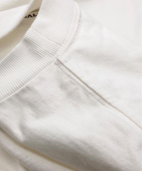 AURALEE（オーラリー）AURALEE (オーラリー) STAND UP TEE ホワイト サイズ:3の古着・服飾アイテム