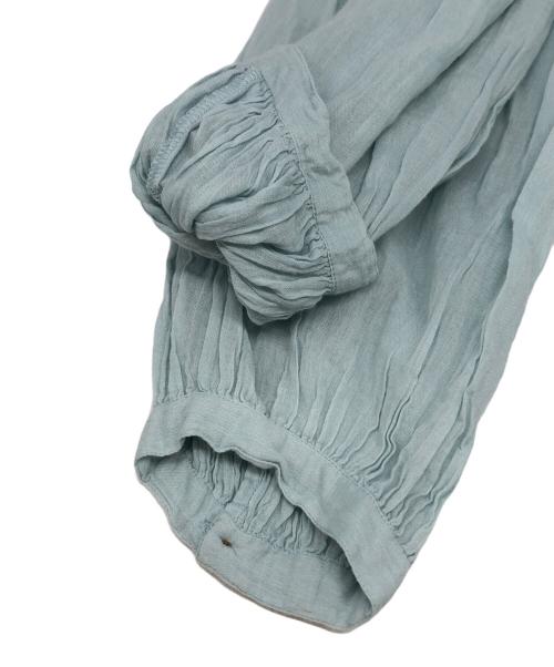 ne quittez pas（ヌキテパ）ne quittez pas (ヌキテパ) Cotton Voile Tiered Maxi Dress ブルー サイズ:下記参照の古着・服飾アイテム