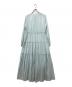 ne quittez pas (ヌキテパ) Cotton Voile Tiered Maxi Dress ブルー サイズ:下記参照：8000円
