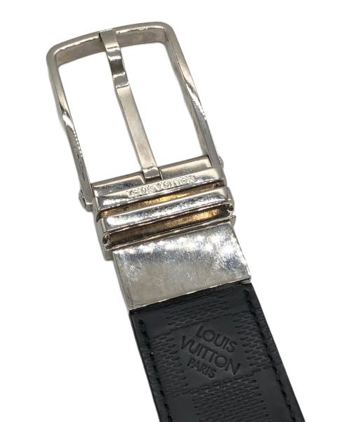 LOUIS VUITTON（ルイ ヴィトン）LOUIS VUITTON (ルイ ヴィトン) レザーベルト ブラック サイズ:85/34の古着・服飾アイテム