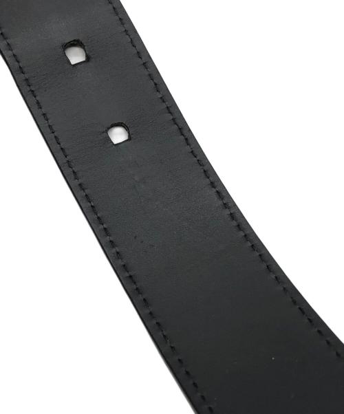 LOUIS VUITTON（ルイ ヴィトン）LOUIS VUITTON (ルイ ヴィトン) レザーベルト ブラック サイズ:85/34の古着・服飾アイテム