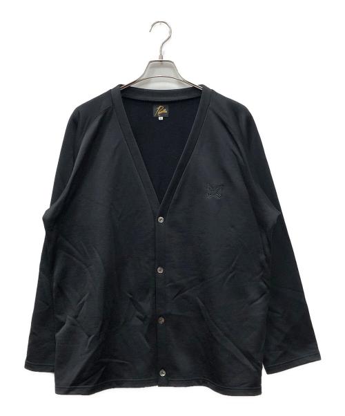 Needles（ニードルズ）Needles (ニードルズ) V-Neck Cardigan - Bright Jersey ブラック サイズ:XLの古着・服飾アイテム
