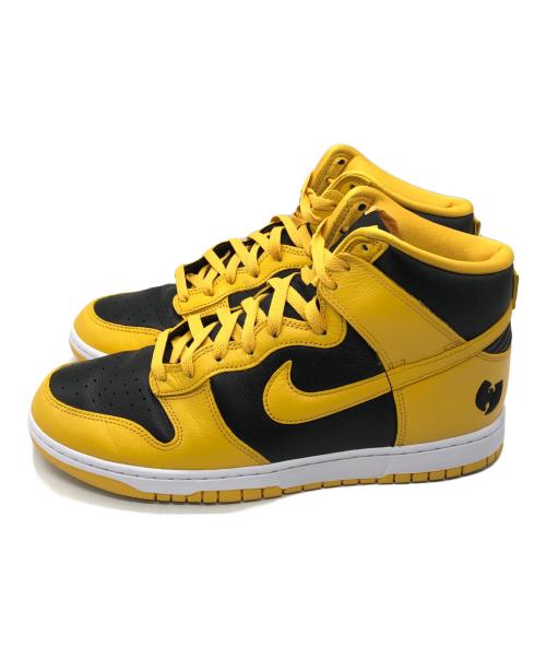NIKE（ナイキ）NIKE (ナイキ) Wu-Tang (ウータン) DUNK HIGH RETRO PREMIUM イエロー サイズ:28.5の古着・服飾アイテム