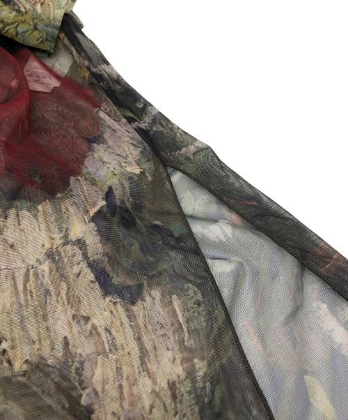 Ameri（アメリ）Ameri (アメリ) THE MET (ザメット) SHEER DRESS グリーン サイズ:Sの古着・服飾アイテム