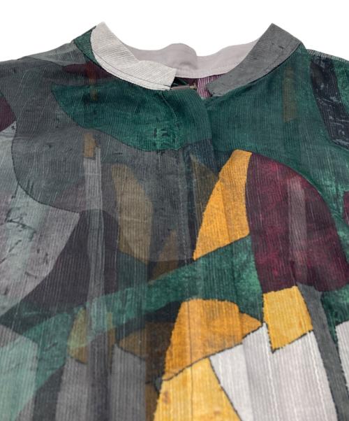 Ameri（アメリ）AMERI (アメリ) MEDI MURAL TRANSFORM DRESS グリーン サイズ:Sの古着・服飾アイテム