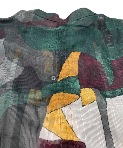 Ameri（アメリ）AMERI (アメリ) MEDI MURAL TRANSFORM DRESS グリーン サイズ:Sの古着・服飾アイテム