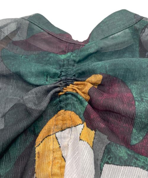 Ameri（アメリ）AMERI (アメリ) MEDI MURAL TRANSFORM DRESS グリーン サイズ:Sの古着・服飾アイテム