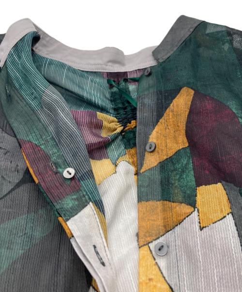 Ameri（アメリ）AMERI (アメリ) MEDI MURAL TRANSFORM DRESS グリーン サイズ:Sの古着・服飾アイテム