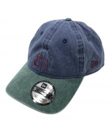 New Era×Ameri（ニューエラ×アメリ）の古着「ACID WASH VINTAGE LIKE CAP」｜ネイビー