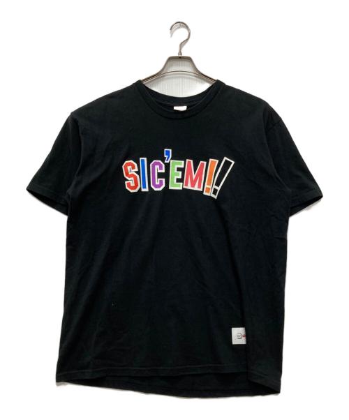 SUPREME（シュプリーム）Supreme (シュプリーム) WTAPS (ダブルタップス) Sic'em! Tee ブラック サイズ:XLの古着・服飾アイテム
