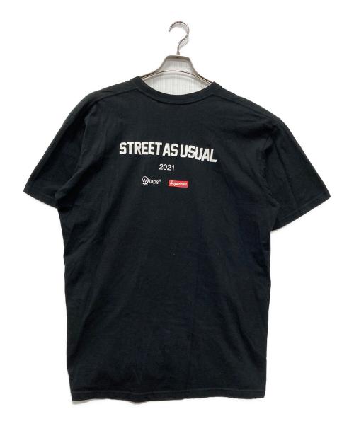 SUPREME（シュプリーム）Supreme (シュプリーム) WTAPS (ダブルタップス) Sic'em! Tee ブラック サイズ:XLの古着・服飾アイテム