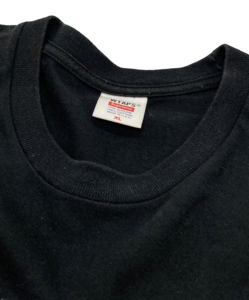 SUPREME（シュプリーム）Supreme (シュプリーム) WTAPS (ダブルタップス) Sic'em! Tee ブラック サイズ:XLの古着・服飾アイテム