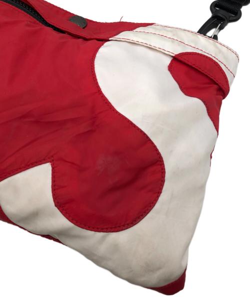 SUPREME（シュプリーム）Supreme (シュプリーム) THE NORTH FACE (ザ ノース フェイス) TNF S LOGO shoulder BAG レッド サイズ:下記参照の古着・服飾アイテム