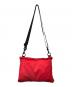 Supreme (シュプリーム) THE NORTH FACE (ザ ノース フェイス) TNF S LOGO shoulder BAG レッド サイズ:下記参照：9000円