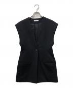 SATORU SASAKIサトル ササキ）の古着「ノースリーブジャケット」｜ブラック