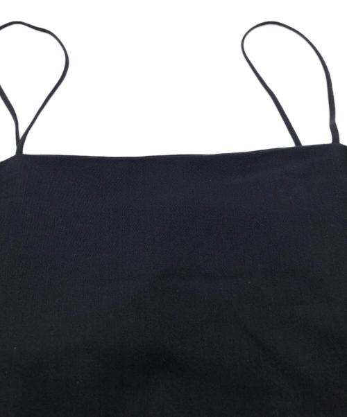 AURALEE（オーラリー）AURALEE (オーラリー) HARD TWIST WOOL DOBBY DRESSキャミソールワンピース ネイビー サイズ:1の古着・服飾アイテム