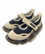 groundsグラウンズ）の古着「MOOPIE MARY JANE BLACK NUDE」｜ブラック×ベージュ