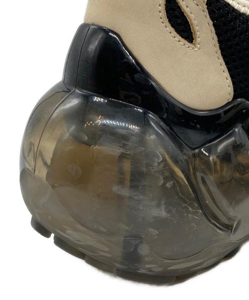 grounds（グラウンズ）GROUNDS (グラウンズ) MOOPIE MARY JANE BLACK NUDE ブラック×ベージュ サイズ:24cmの古着・服飾アイテム