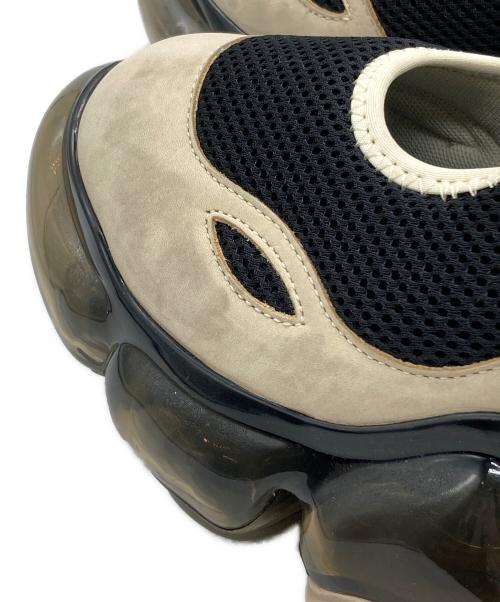 grounds（グラウンズ）GROUNDS (グラウンズ) MOOPIE MARY JANE BLACK NUDE ブラック×ベージュ サイズ:24cmの古着・服飾アイテム