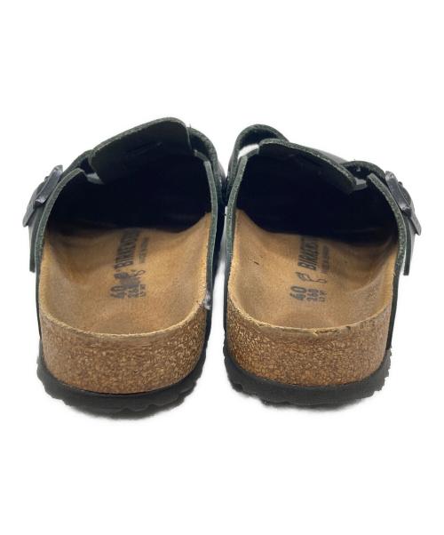 BIRKENSTOCK（ビルケンシュトック）BIRKENSTOCK (ビルケンシュトック) レザーボストン ブラック サイズ:26cmの古着・服飾アイテム