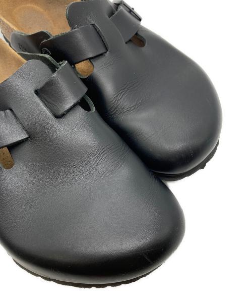 BIRKENSTOCK（ビルケンシュトック）BIRKENSTOCK (ビルケンシュトック) レザーボストン ブラック サイズ:26cmの古着・服飾アイテム