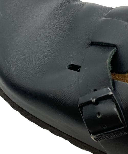BIRKENSTOCK（ビルケンシュトック）BIRKENSTOCK (ビルケンシュトック) レザーボストン ブラック サイズ:26cmの古着・服飾アイテム