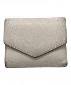 Maison Margielaメゾンマルジェラ）の古着「4つタグ レザーウォレット」｜ホワイト