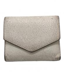 Maison Margiela（メゾンマルジェラ）の古着「4つタグ レザーウォレット」｜ホワイト