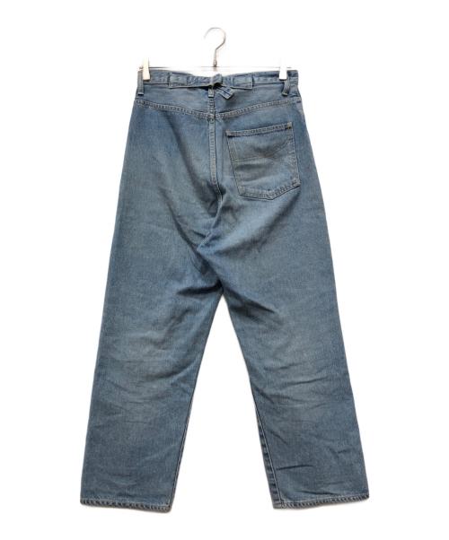 BRILLIANT（ブリリアント）BRILLIANT (ブリリアント) 13.2 oz 5ポケットデニムダメージパンツ インディゴ サイズ:36の古着・服飾アイテム