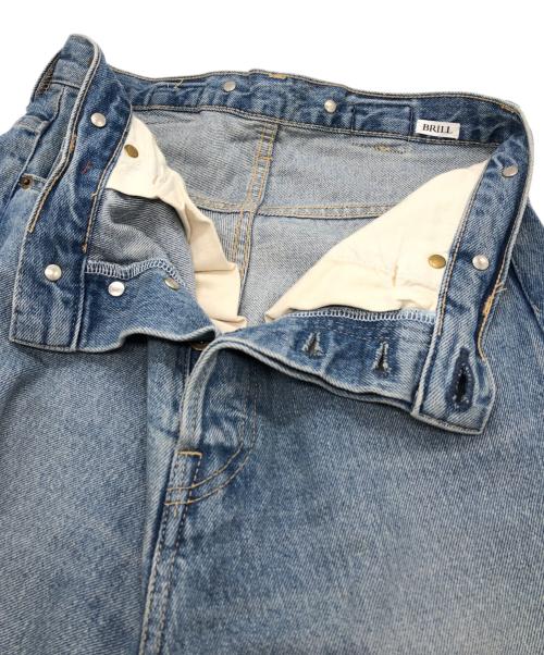 BRILLIANT（ブリリアント）BRILLIANT (ブリリアント) 13.2 oz 5ポケットデニムダメージパンツ インディゴ サイズ:36の古着・服飾アイテム
