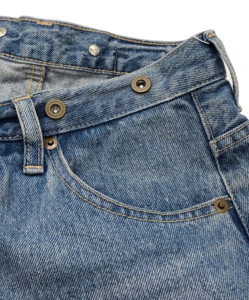 BRILLIANT（ブリリアント）BRILLIANT (ブリリアント) 13.2 oz 5ポケットデニムダメージパンツ インディゴ サイズ:36の古着・服飾アイテム