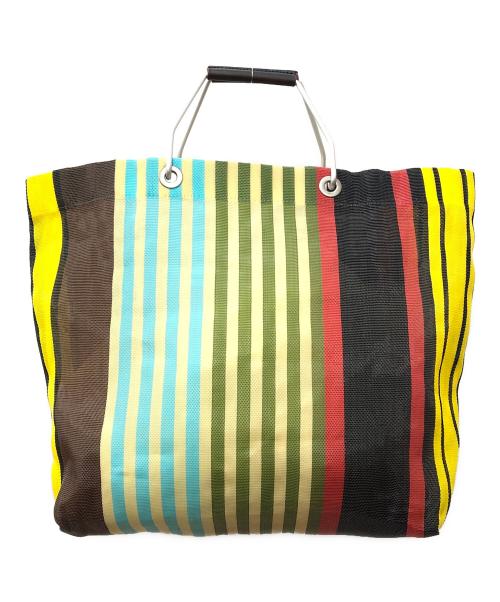 MARNI（マルニ）MARNI (マルニ) フラワーカフェ メッシュトートバッグ マルチカラー サイズ:下記参照の古着・服飾アイテム