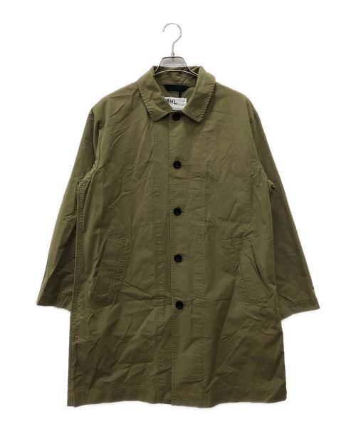 MHL（エムエイチエル）MHL (エムエイチエル) ステンカラーコート カーキ サイズ:Mの古着・服飾アイテム