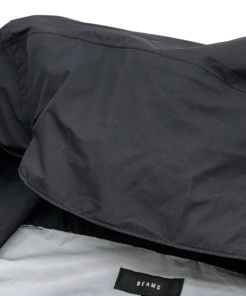 BEAMS（ビームス）BEAMS (ビームス) マウンテンパーカー ホワイト×ブラック サイズ:Mの古着・服飾アイテム