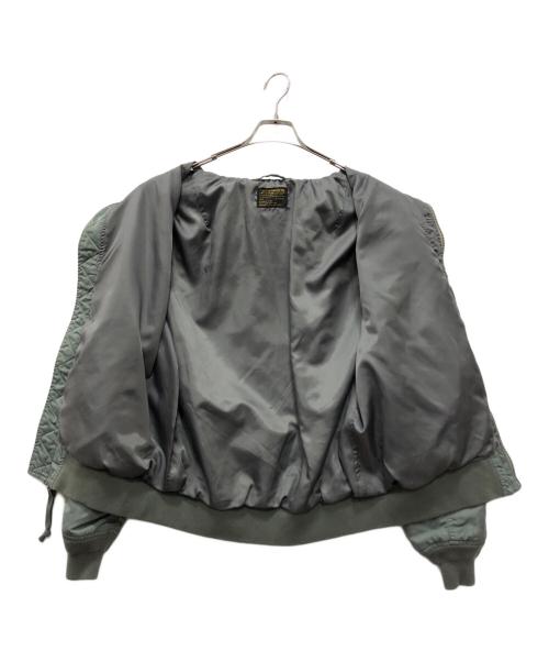 AVIREX（アヴィレックス）AVIREX (アヴィレックス) L-2 カスタムフライトジャケット グリーン サイズ:XLの古着・服飾アイテム