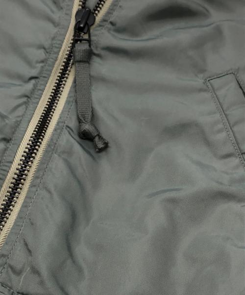 AVIREX（アヴィレックス）AVIREX (アヴィレックス) L-2 カスタムフライトジャケット グリーン サイズ:XLの古着・服飾アイテム
