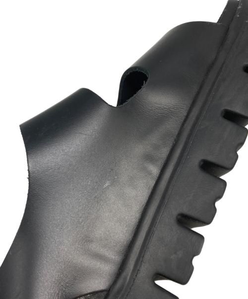 BIRKENSTOCK（ビルケンシュトック）BIRKENSTOCK (ビルケンシュトック) ダブルストラップサンダル ブラック サイズ:24cmの古着・服飾アイテム