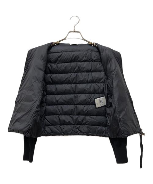 MONCLER（モンクレール）MONCLER (モンクレール) CARDIGAN TRICOTダウンジャケット ブラック サイズ:XSの古着・服飾アイテム
