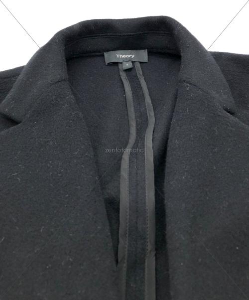 theory（セオリー）theory (セオリー) LOFTY WOOL BOXY FIT VEST ブラック サイズ:Sの古着・服飾アイテム