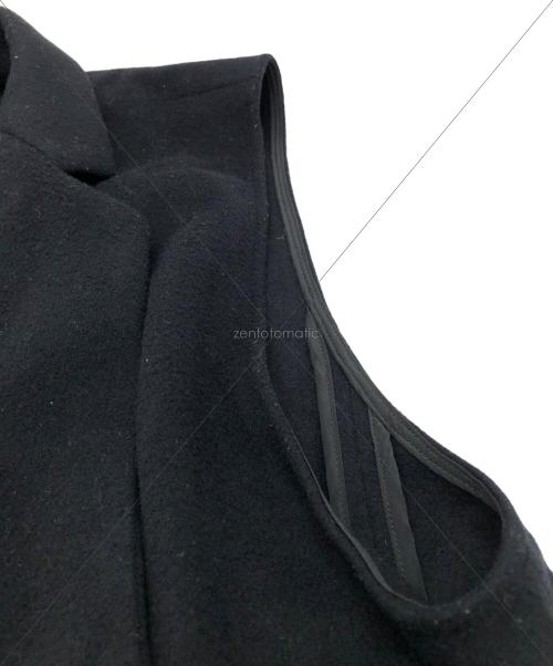 theory（セオリー）theory (セオリー) LOFTY WOOL BOXY FIT VEST ブラック サイズ:Sの古着・服飾アイテム