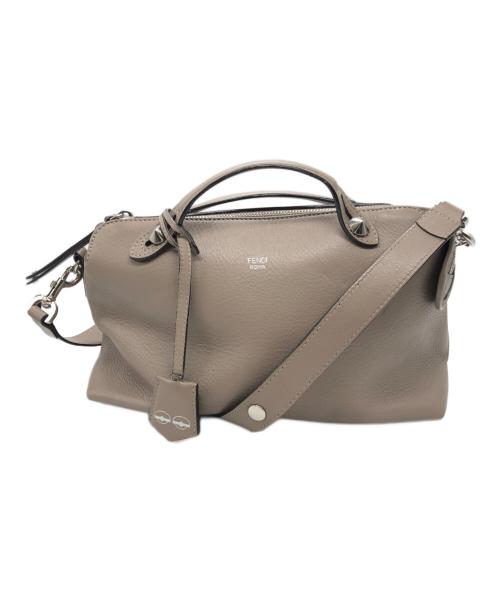 FENDI（フェンディ）FENDI (フェンディ) BY THE WAY ショルダーバッグ ベージュの古着・服飾アイテム