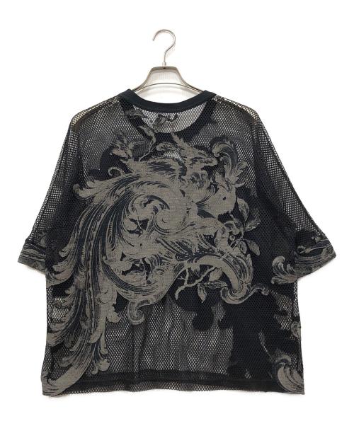 TAAKK（ターク）TAAKK (ターク) MESH T-SHIRTS ブラック サイズ:1 未使用品の古着・服飾アイテム