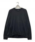 Graphpaper×LOOPWHEELERグラフペーパー×ループウィラー）の古着「Raglan Sweat」｜ブラック
