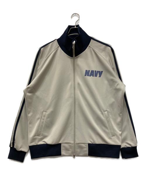 U'S NAVY（ユーエスネイビー）U'S NAVY (ユーエスネイビー) トラックジャケット グレー サイズ:XLの古着・服飾アイテム